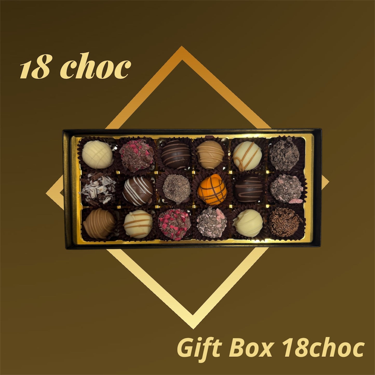 ALCOHOL 18 choc gift box