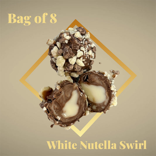 White Nutella Swirl