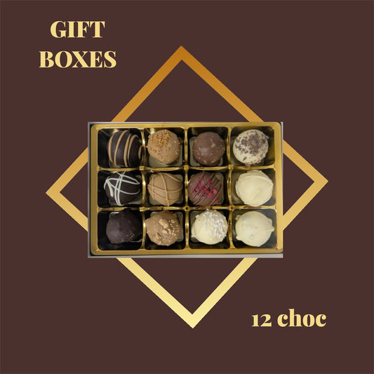 artisan truffles box of 12