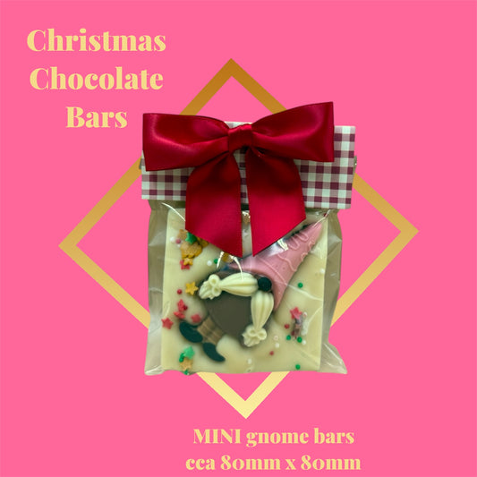 mini gnome chocolate bar